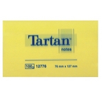 BLOCCO TARTAN (TM) 12776 GIALLO 76X127MM 100FG 63G
